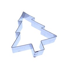 Christmas Tree Cutter - Large or Small -Cake Sugarcraft - xmas - Stainless steel