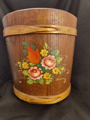 Large solid wooden planter - solid,