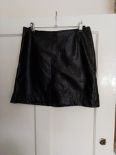 Monki Size 10 Black Mini Skirt
