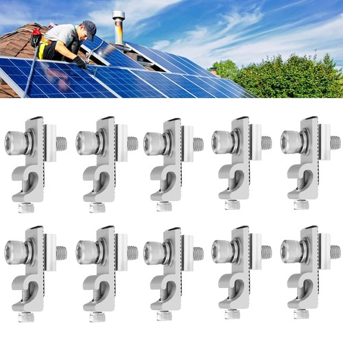 10pcs solar panel earth clamp - panel,