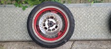 Moped Wheels With Brake Discs And Tyres