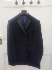 Men's Tailored  Black Suit