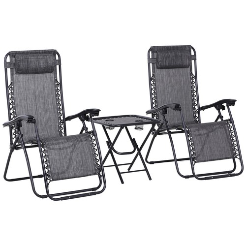 Outsunny 3pc zero gravity - 3pc,