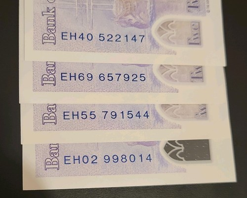 Polymer twenty pound note - twenty,