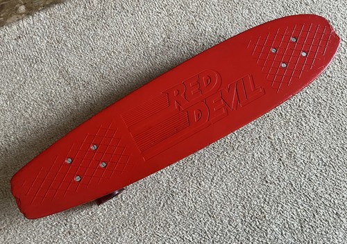 Frisbee red devil skateboard - red,