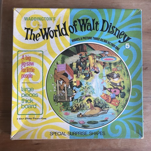 Vintage walt disney circular - walt,