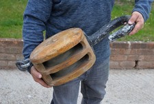 Large vintage wooden - wooden, old