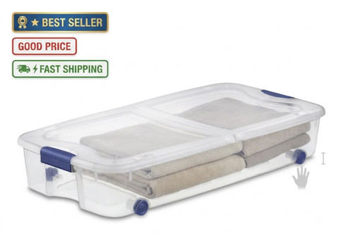 Underbed storage bin - qt,