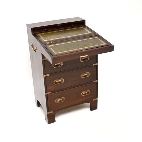 Antique mahogany military - mahogany,