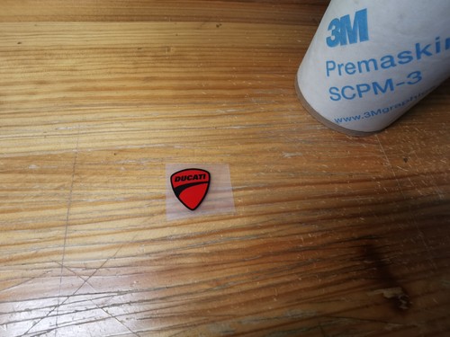 Ducati small logo - , black