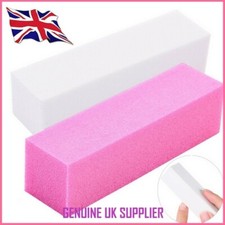 BUFFER BLOCK ACRYLIC NAIL ART BUFFING FILE BLOCK & WASHABLE & SHINE NAIL FILES