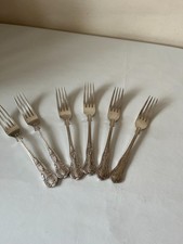 Vintage 6 Silver plated