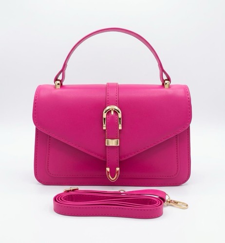Hot pink mini handbag - hot,