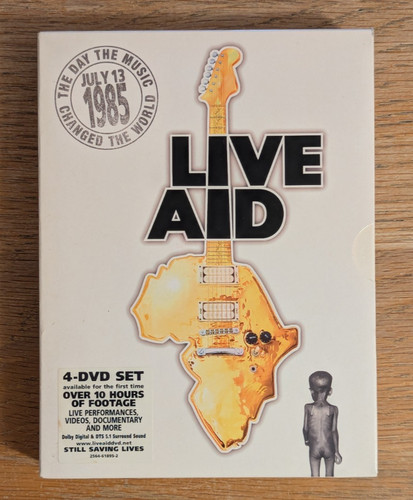 Live aid dvd - live,