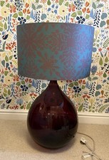 Large glass Demijohn style