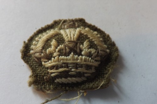Military cloth badge - badge, british