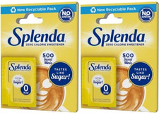 2x Splenda Sweet Minis 500 Tablets Zero Calorie Sweetener 1000 Tablets Total
