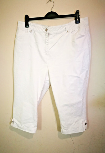 Ladies white cotton mix - white,