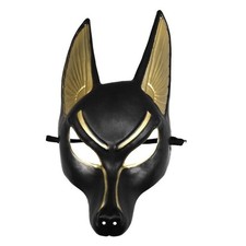 Egyptian Anubis Mask Masquerade Ball Cosplay Mask Stylish Halloween Party