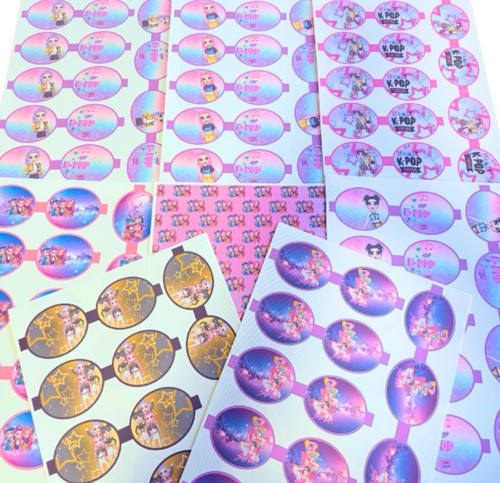 Saver set pop printed canvas - saver, k-pop