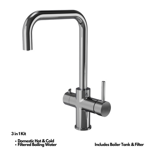 Flode instant hot water - 3-in-1,