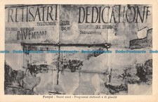 R051508 Pompei. Nuovi Scavi. Programmi Elettorali e di Giuochi. Domenico Trampet