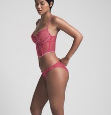 SKIMS embroidered Tulle Heart