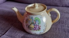 Gibsons England Teapot Crinoline Lady Picture With Lid