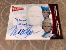GERRY ANDERSON THUNDERBIRDS DAVID GRAHAM MATT ZIMMERMAN GZ1 DUAL AUTOGRAPH CARD
