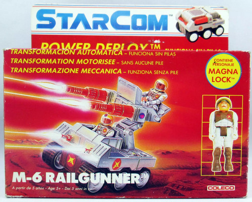 Starcom coleco mattel m 6 - -, m-6