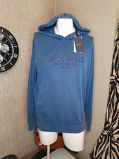 Mens Jack Wills Hoodie Medium Colbalt Blue Brand New With Tags RRP £70