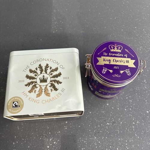 Empty tins 2023 coronation - empty,