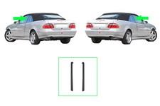 Set rubber seal strip rear - rubber,