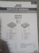JVC XM-P55 XM-PJ1 PORTABLE