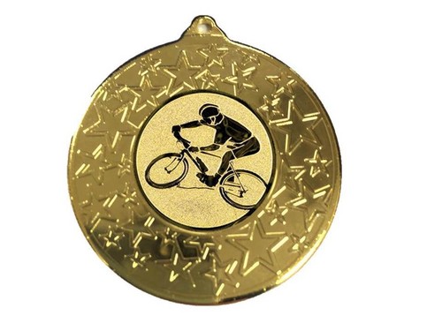 Mountain bike medal with - medal,