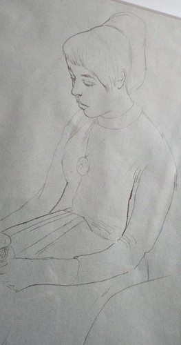 Original drawing female - original,