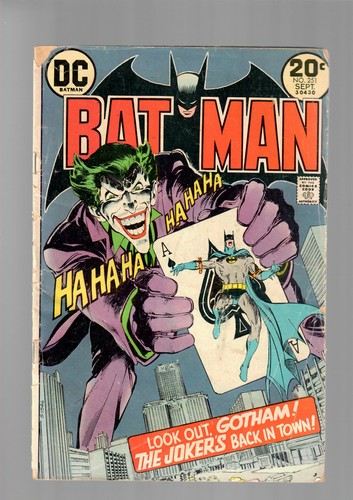 Batman 251 iconic - batman, cover