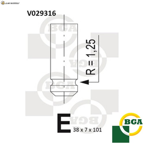 Inlet valve v029316 for - 4x,