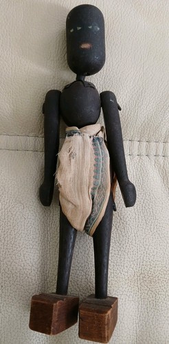 Very old carved ethnic african - carved,