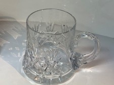 Vintage cut glass ships