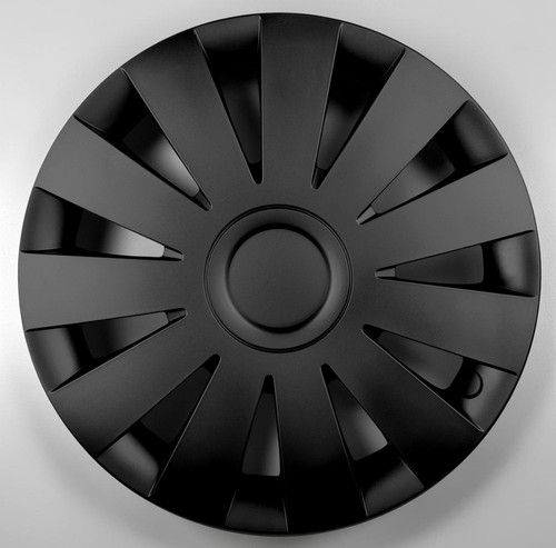 Black wheel trims hub - black,