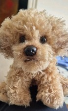 SUKI Labradoodle Small Supersoft Standing Plush Toy Puppy Dog 11cm X 14cm 