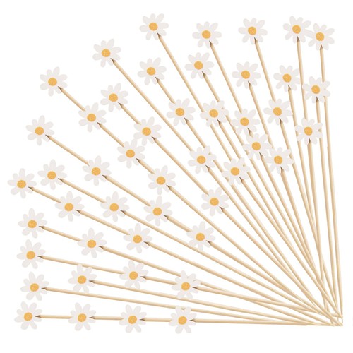 100 pcs spring daisy - daisy, cocktail
