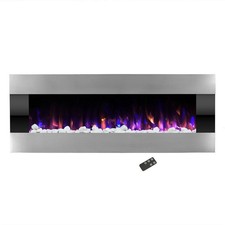 54" Electric Fireplace Wall