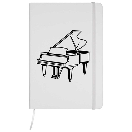 Grand piano ruled notebook - 'grand,