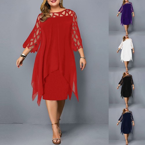 Monochrome plus size evening - plus,