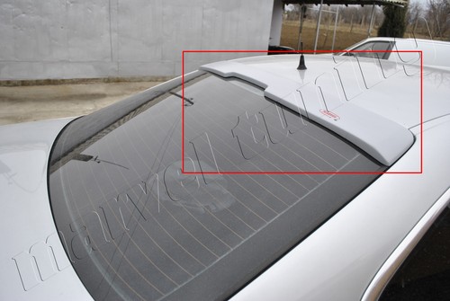 Rear roof window spoiler bmw - rear,