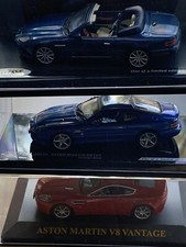 3 x ASTON MARTIN 1/43 CAR