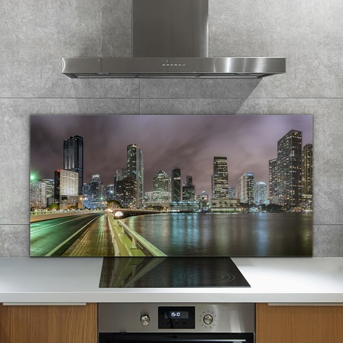 Glass kitchen tile splashback - kitchen,
