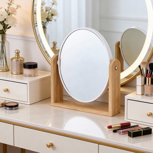 Round swivel mirror - round,
